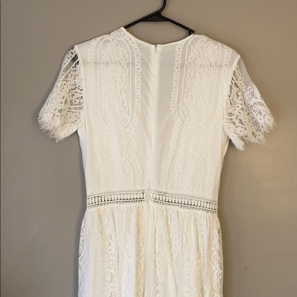 Ivory Lace Dress - Picture 6 of 8